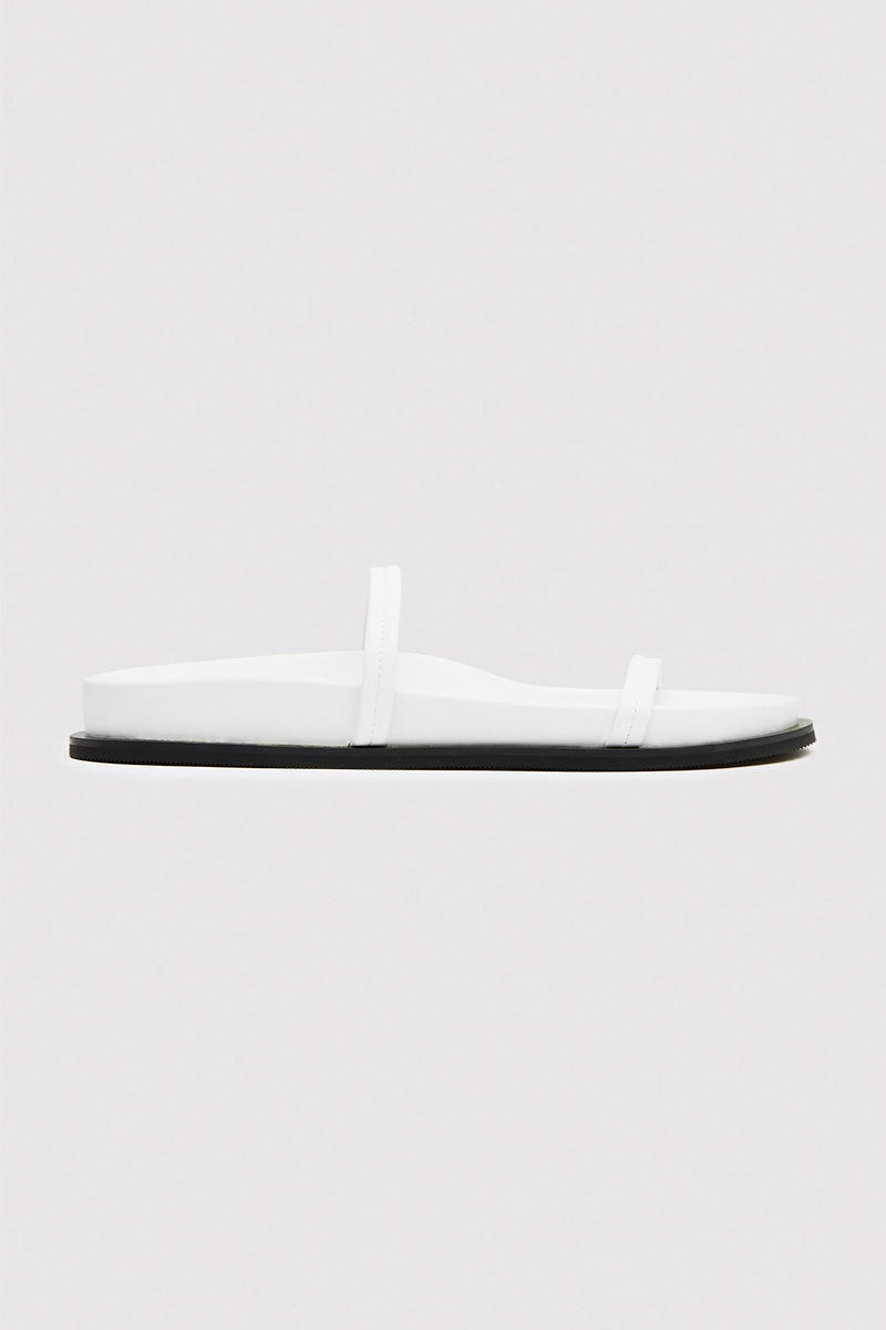 Fine Double Strap Slide - Off White 1