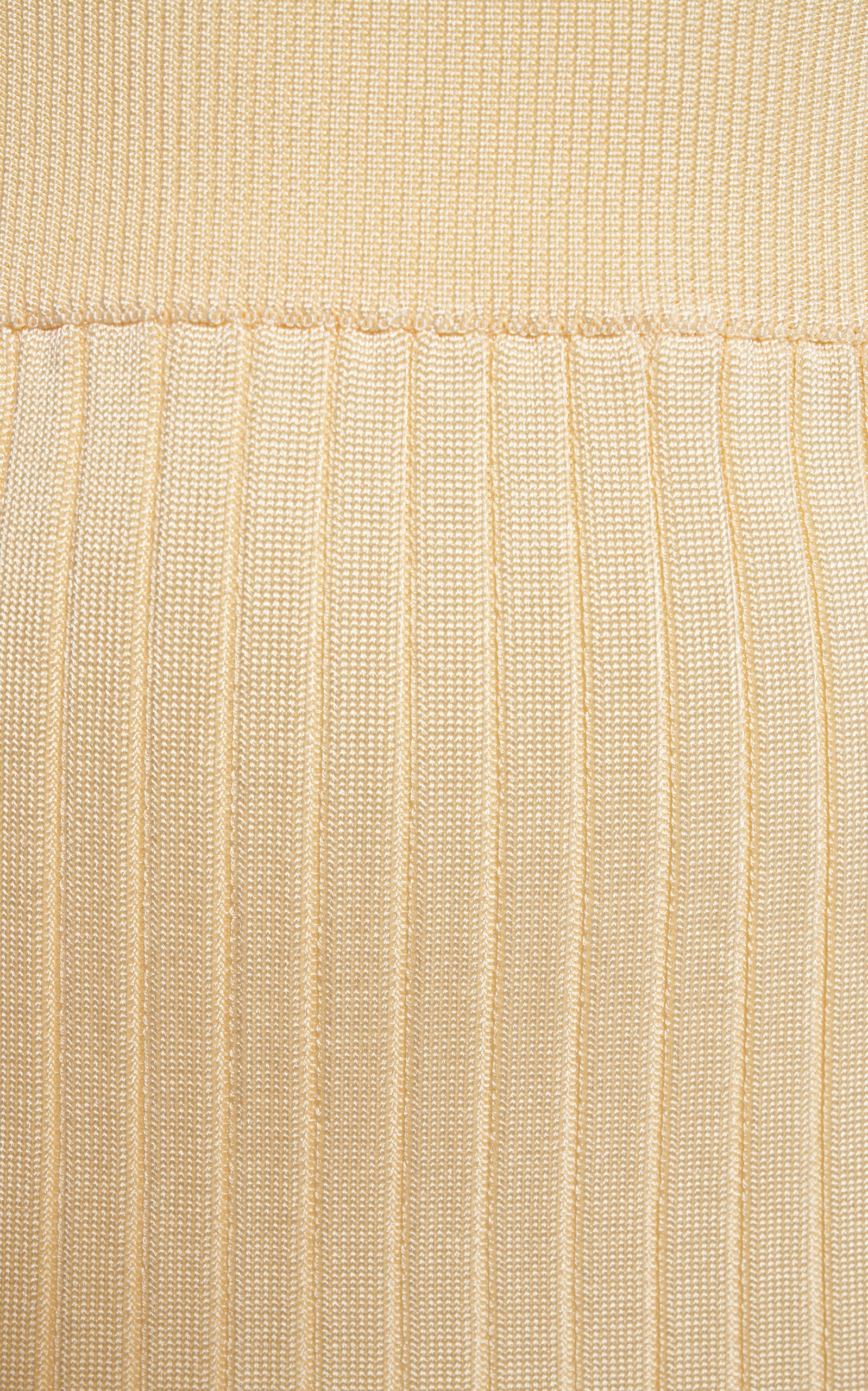 Ribbed-Knit Midi Skirt neutral - 5
