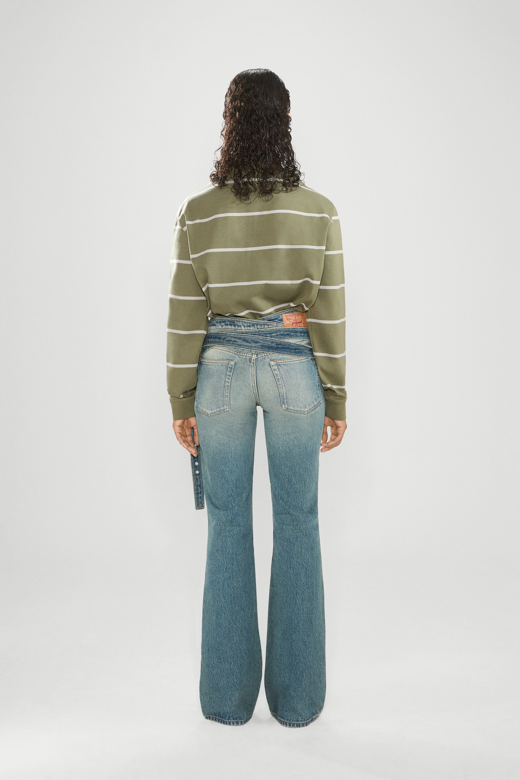 Wrap Belt Jeans - 5