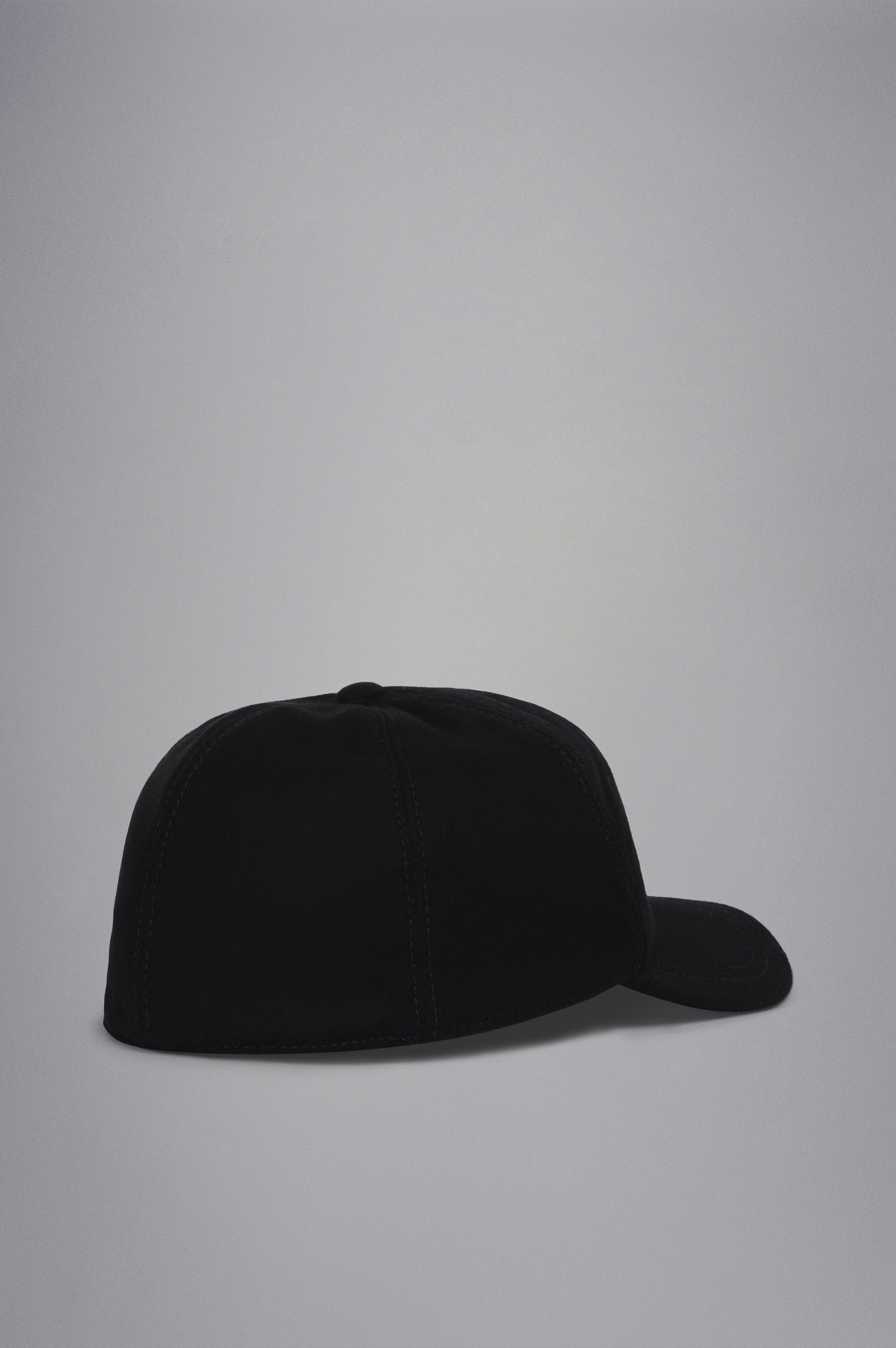 WOOL BASEBALL HAT WITH EARMUFFS - 3