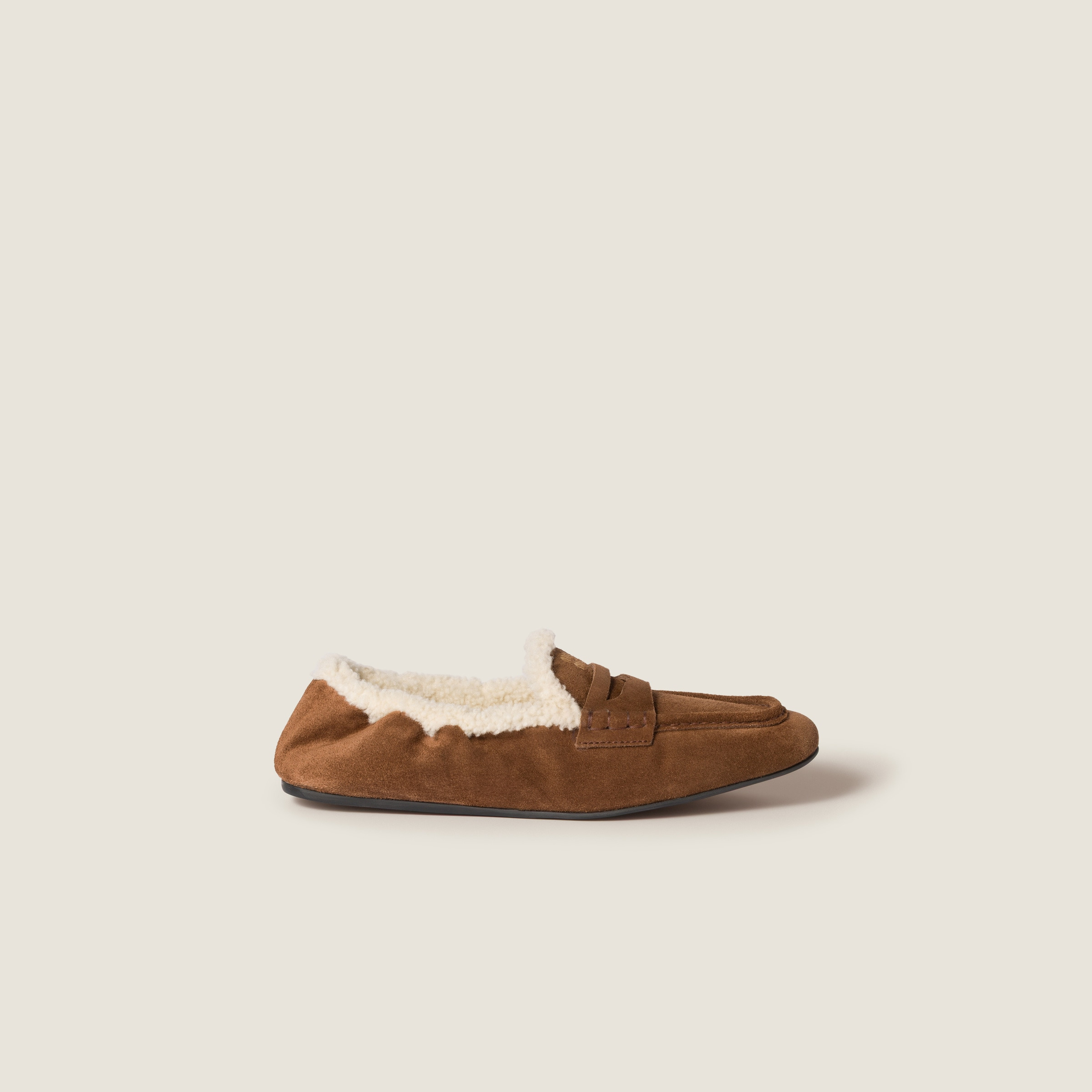 Ruches suede loafers - 2