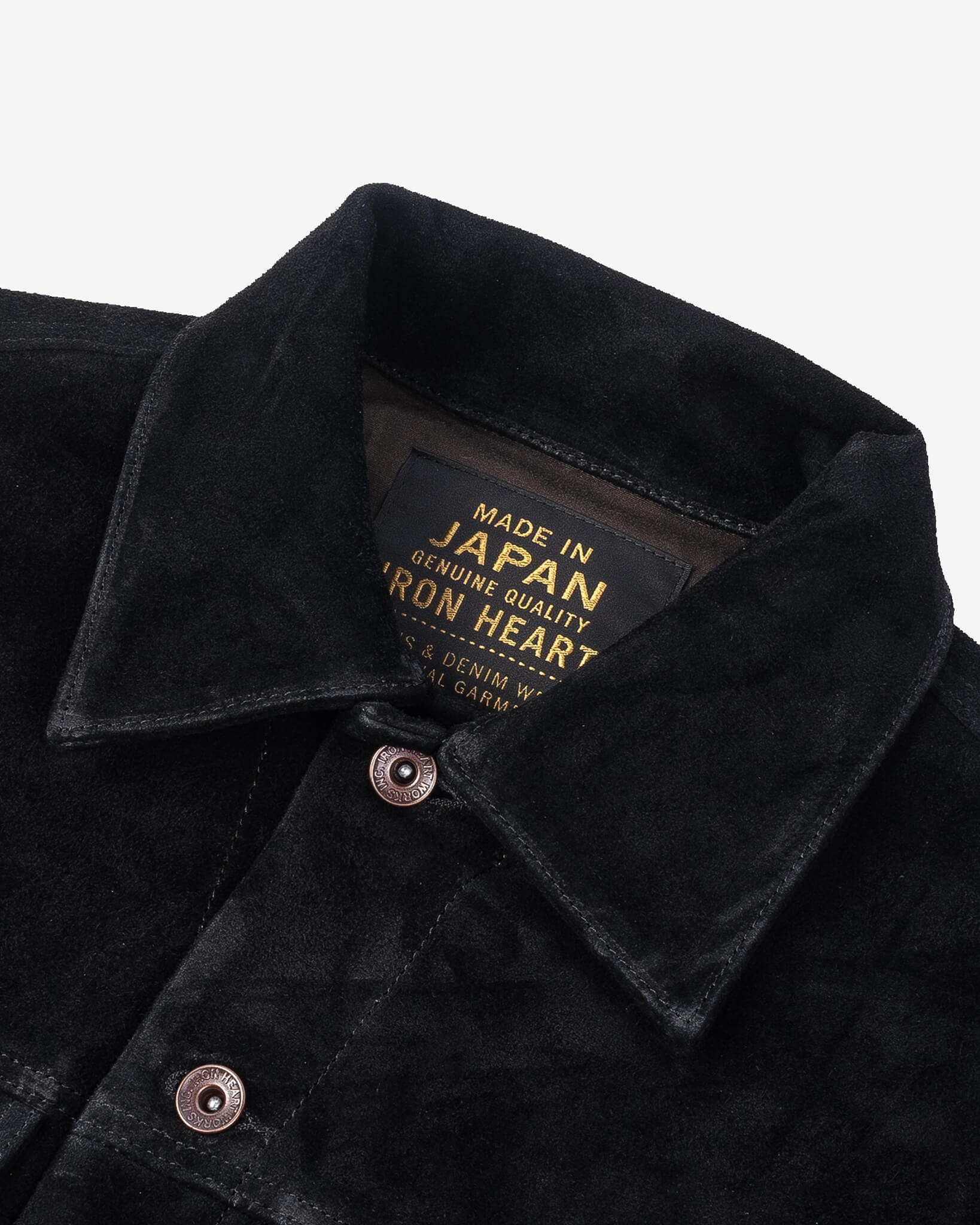 IHJ-49-BLK Split Steer Modified Type III Jacket - Black - 7