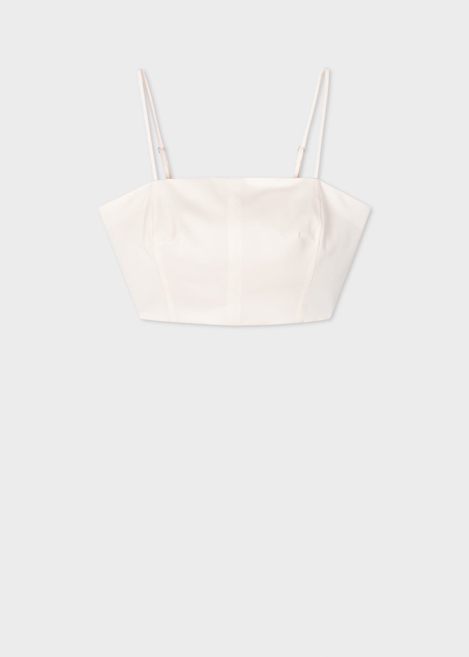 Wool Stretch Cami Cropped Top - 1