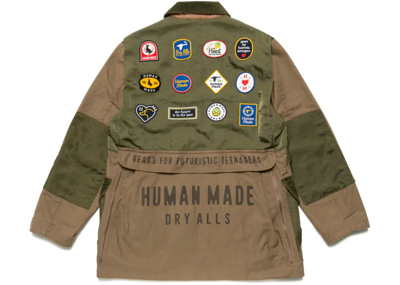 Human Made Human Made Hunting Jacket Olive Drab outlook