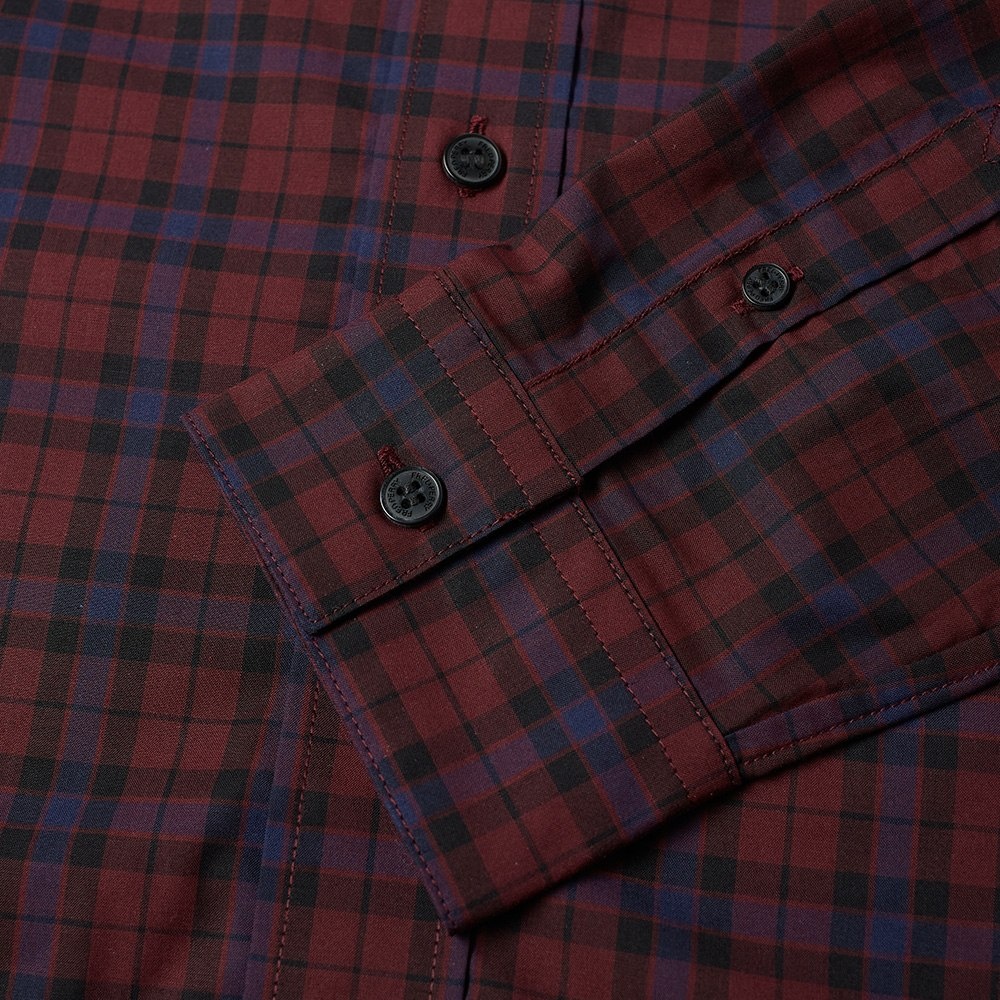 Fred Perry Authentic Button Down Winter Tartan Shirt - 3