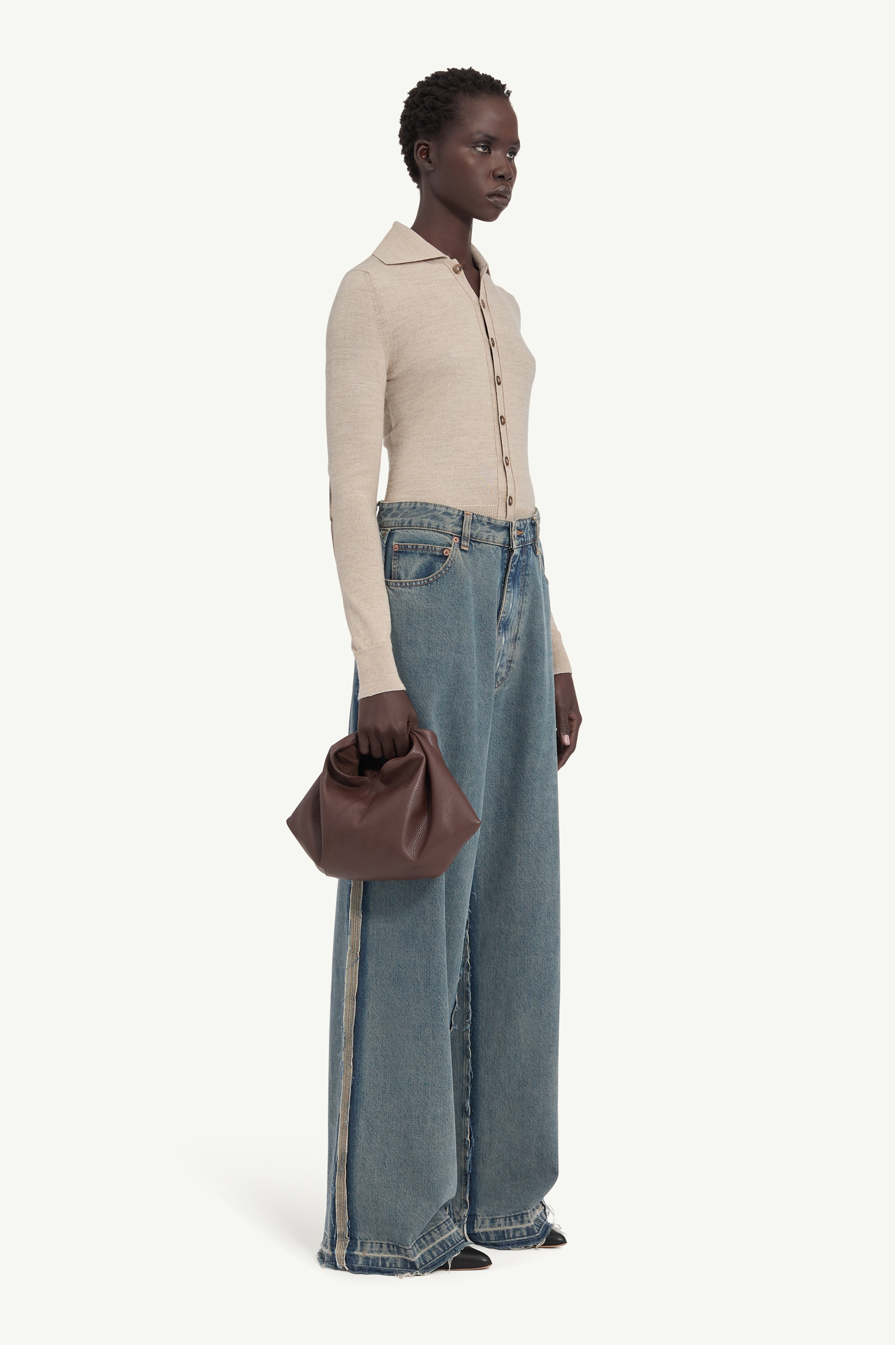 Wide-leg jeans - 7