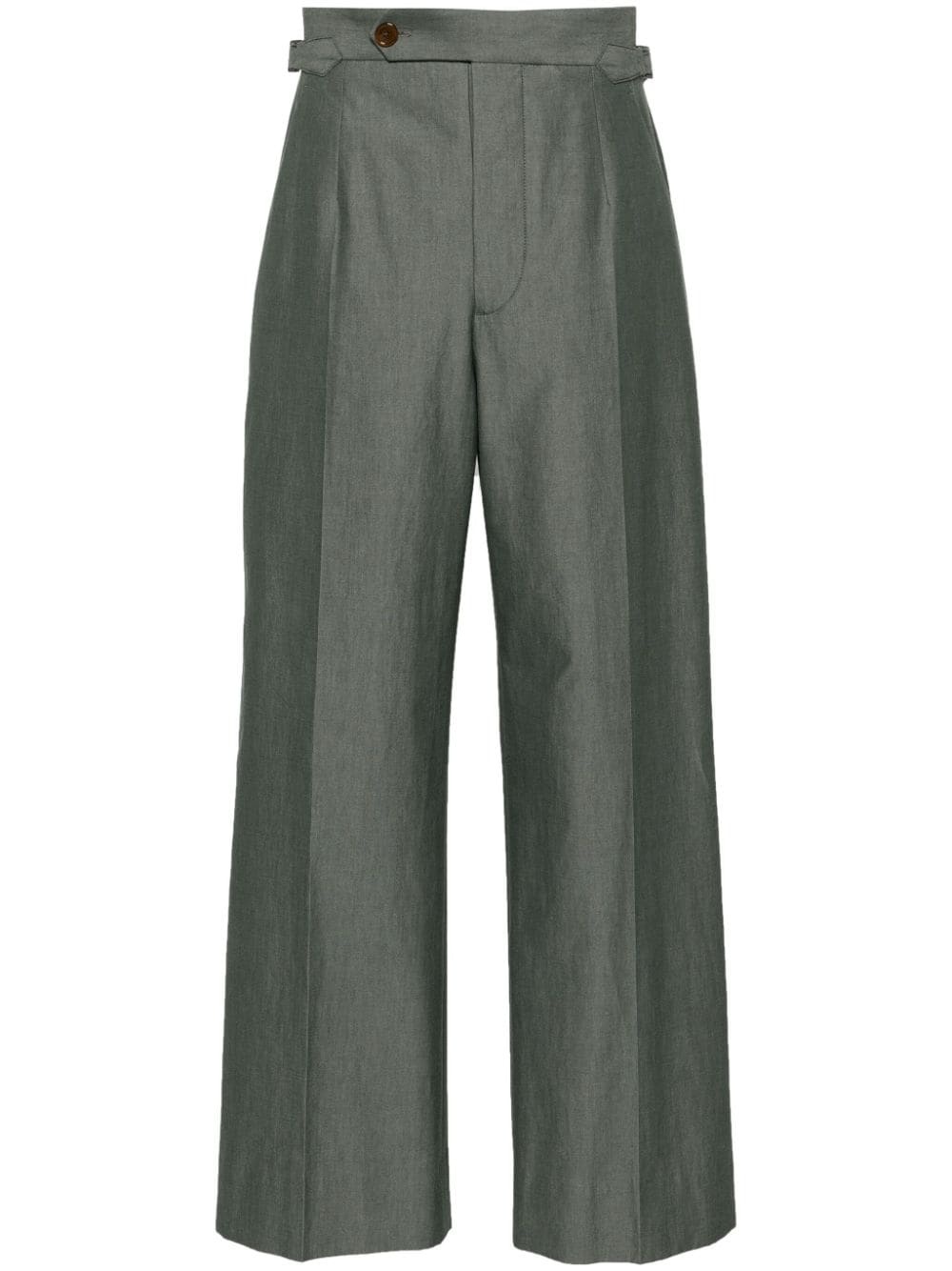 Lauren high-waist wide-leg trousers - 1