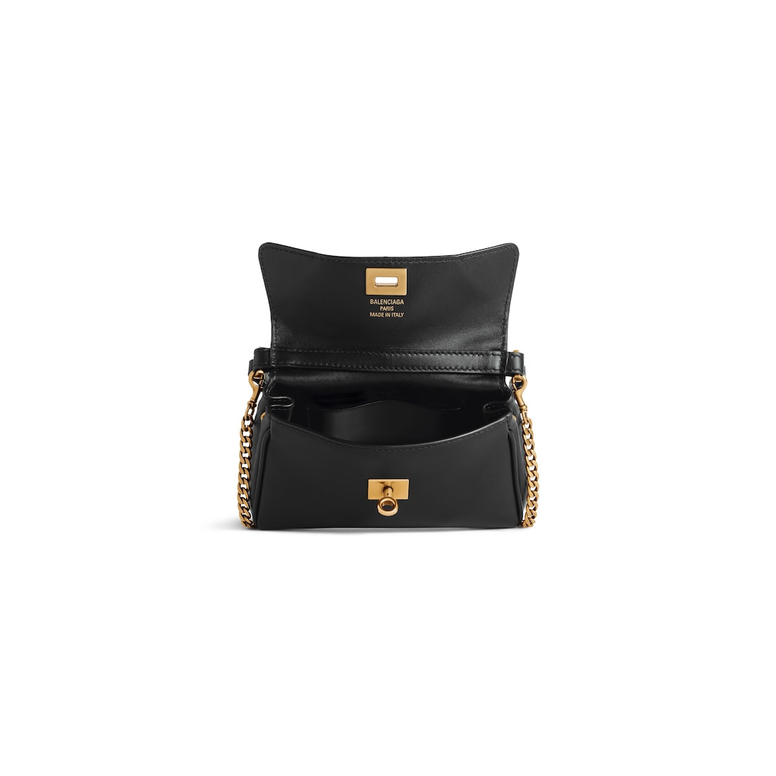 Women's Rodeo Nano Bag With Chain in Black - 5
