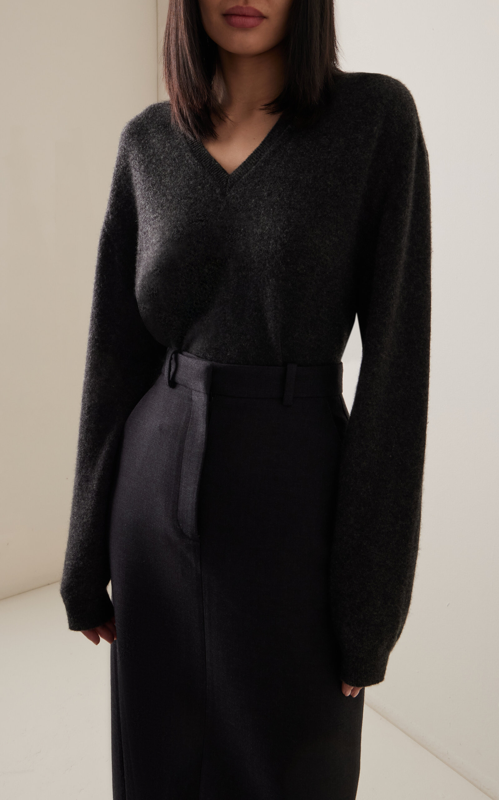 Isaora Cashmere Sweater black - 2
