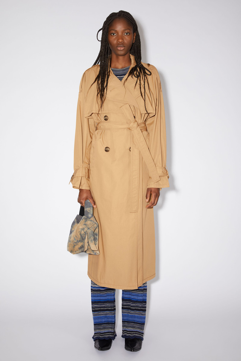Acne Studios Trench coat - Khaki beige outlook