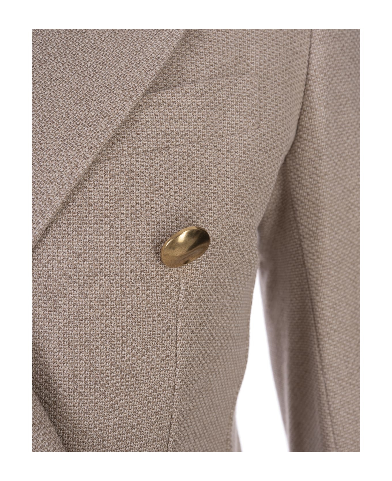 Beige Vanadio Blazer - 4