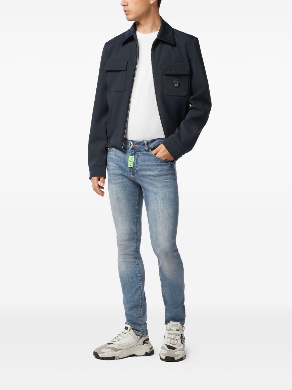 logo-plaque jacket - 2