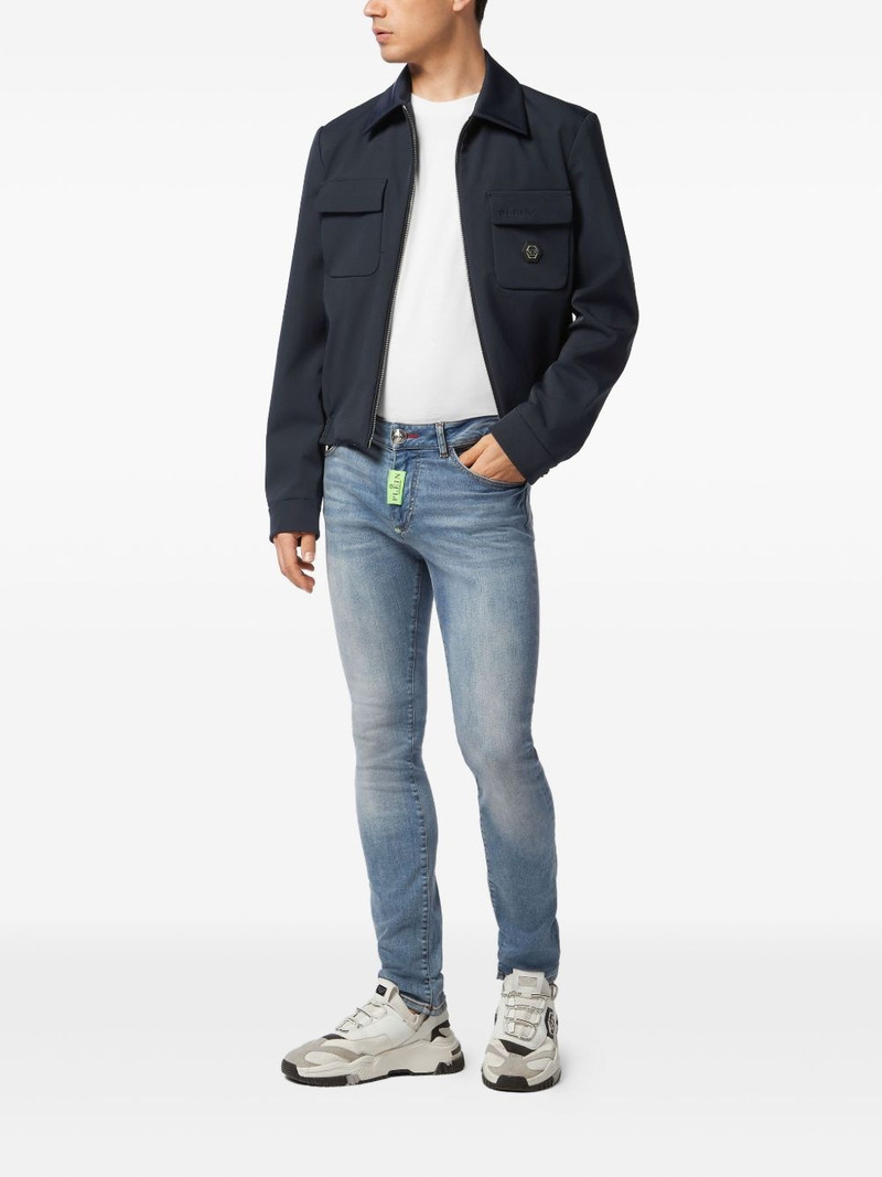 PHILIPP PLEIN logo-plaque jacket outlook