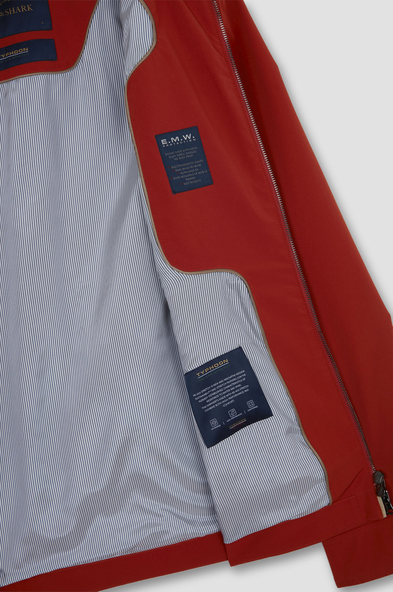 TYPHOON® RE-4X4 STRETCH JACKET WITH ALCANTARA® DETAILS 7
