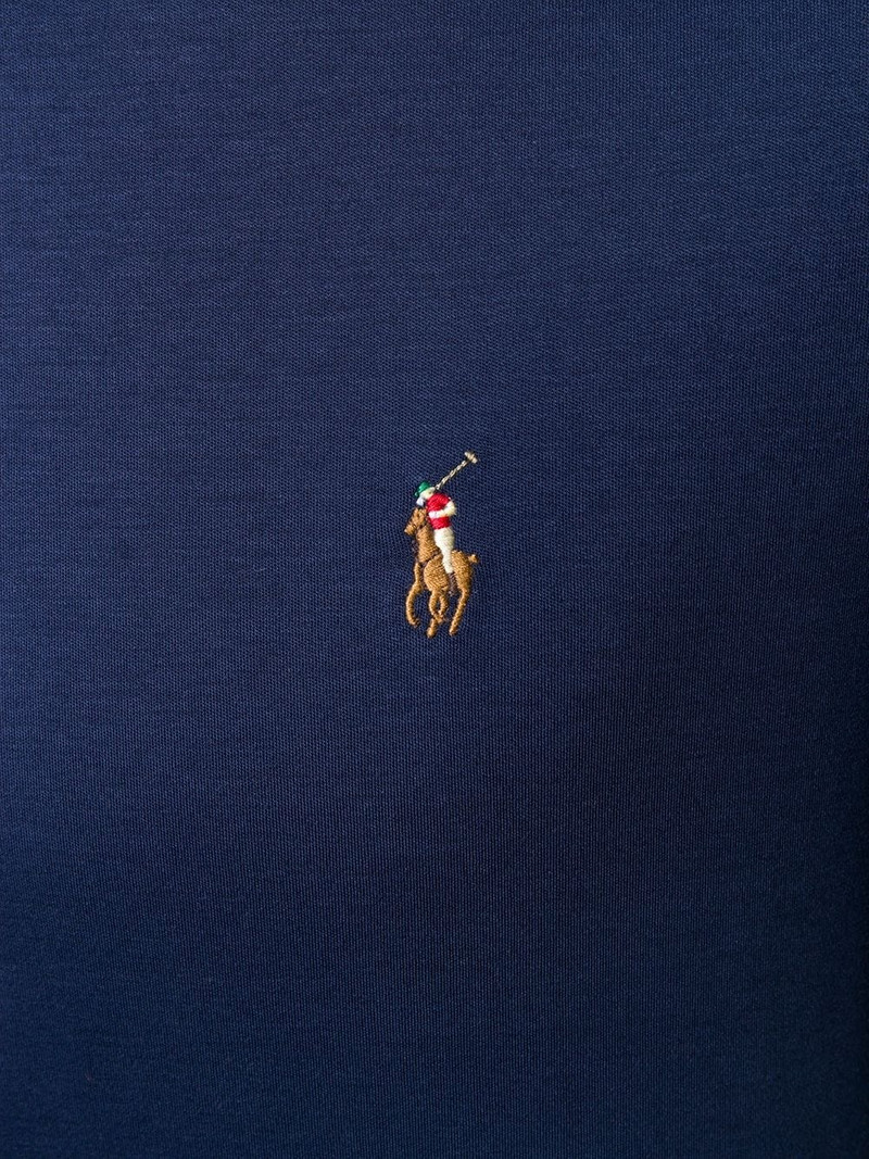 logo embroidered T-shirt 5