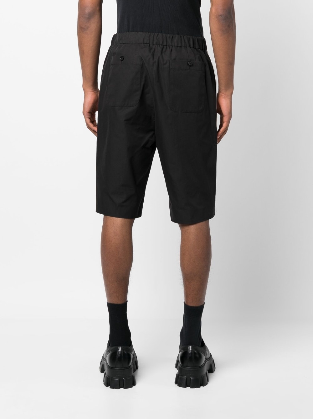 side-stripe Bermuda shorts - 4