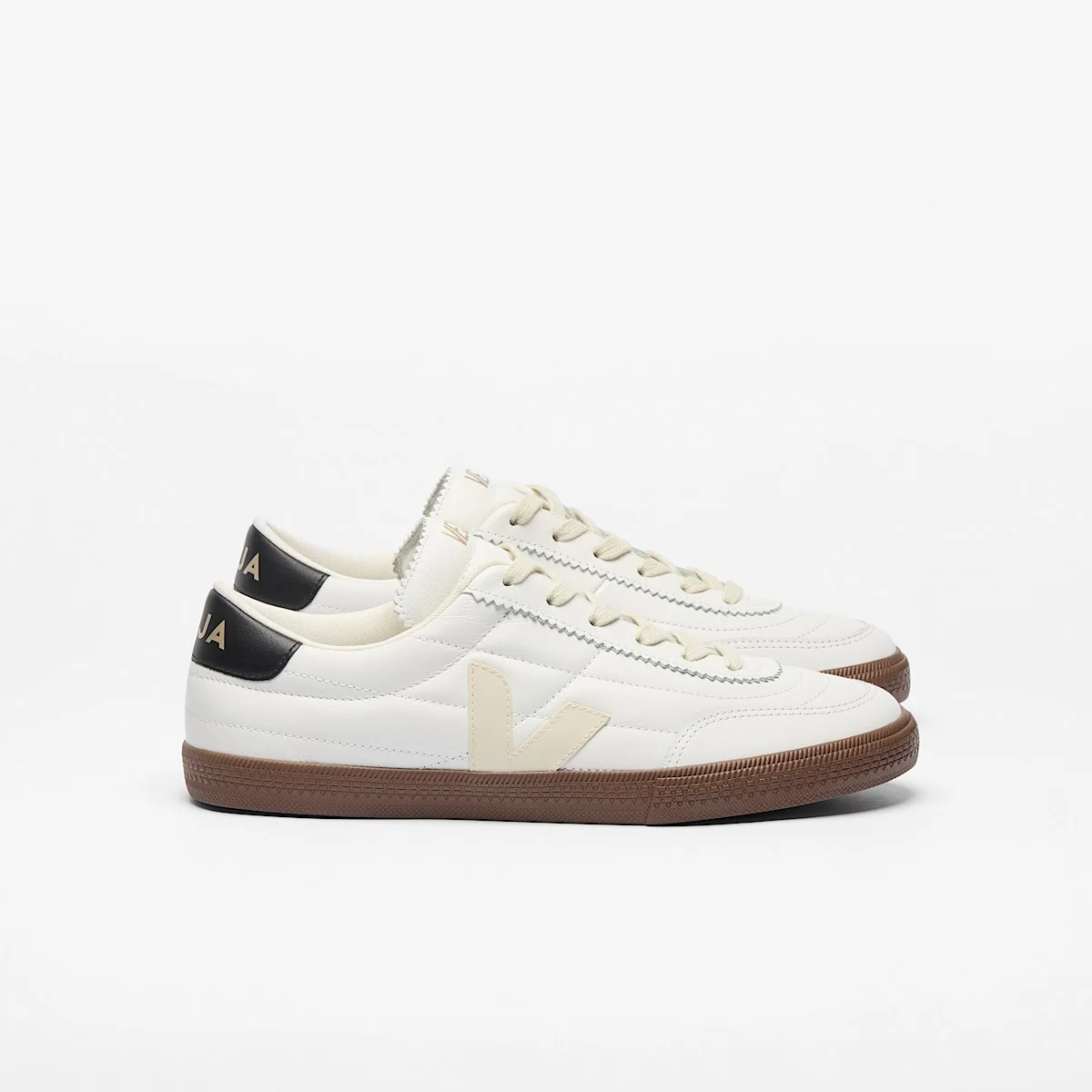 PANENKA LEATHER WHITE BLACK BARK - 1