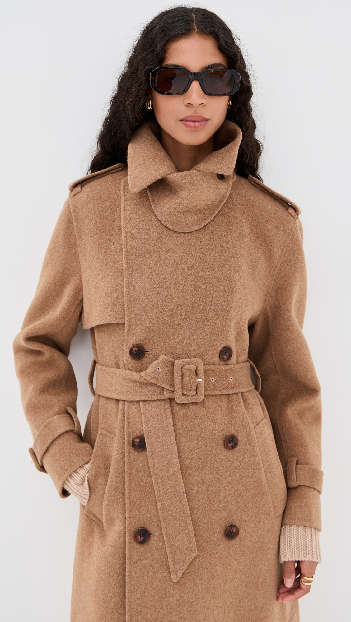 Rumi Belted Long Coat - 5