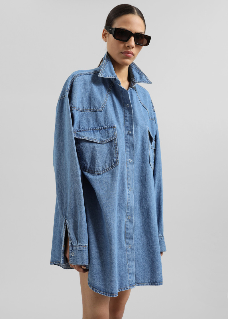Desona Denim Shirt - Medium Wash 6