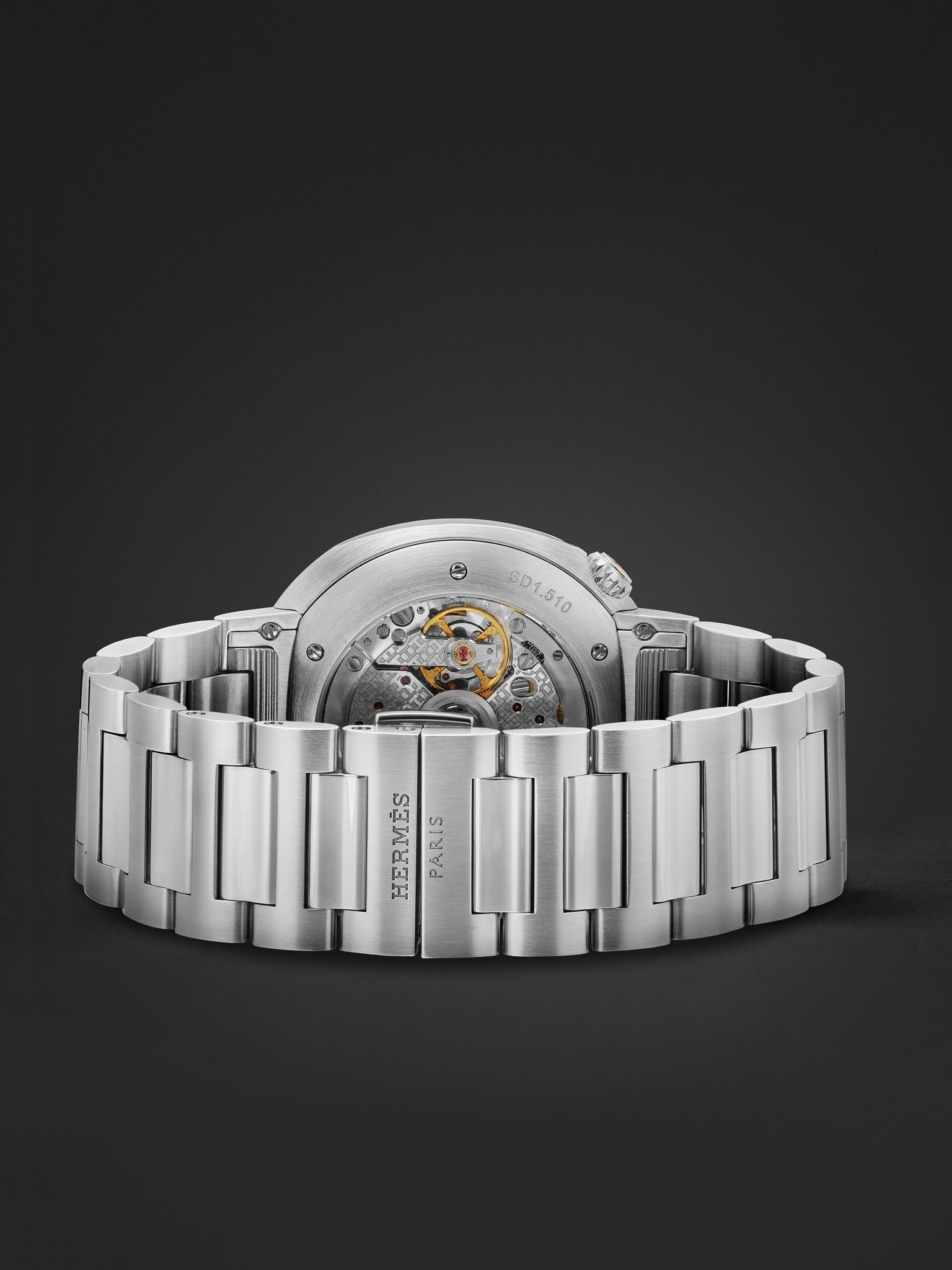 Cut Automatic 36mm Stainless Steel Watch, Ref. No. 403190WW00 Silver - 7