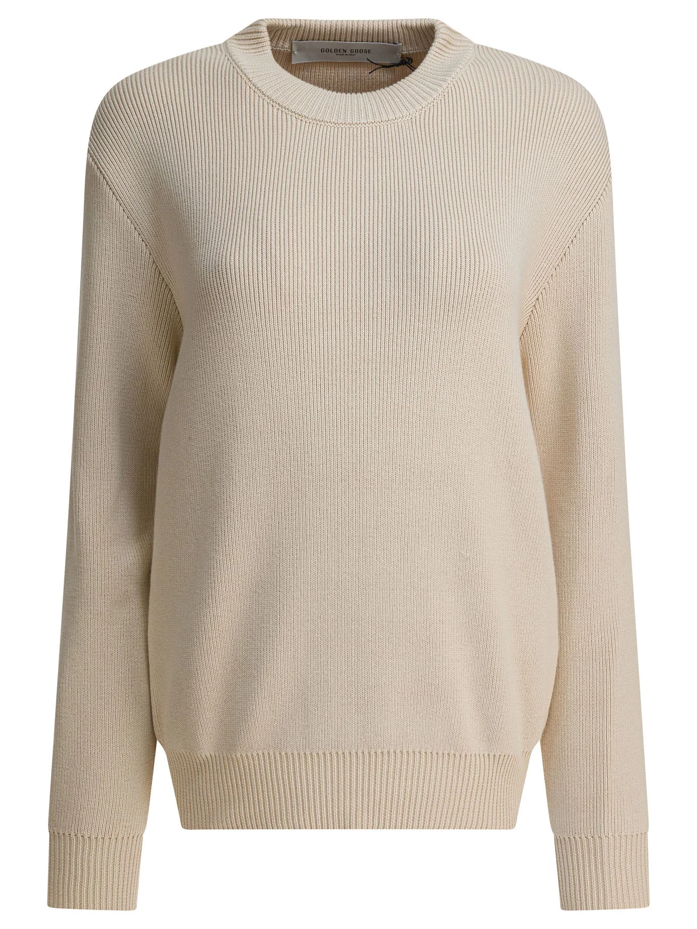 Golden Goose Crew-neck Sweater With Logo - 1