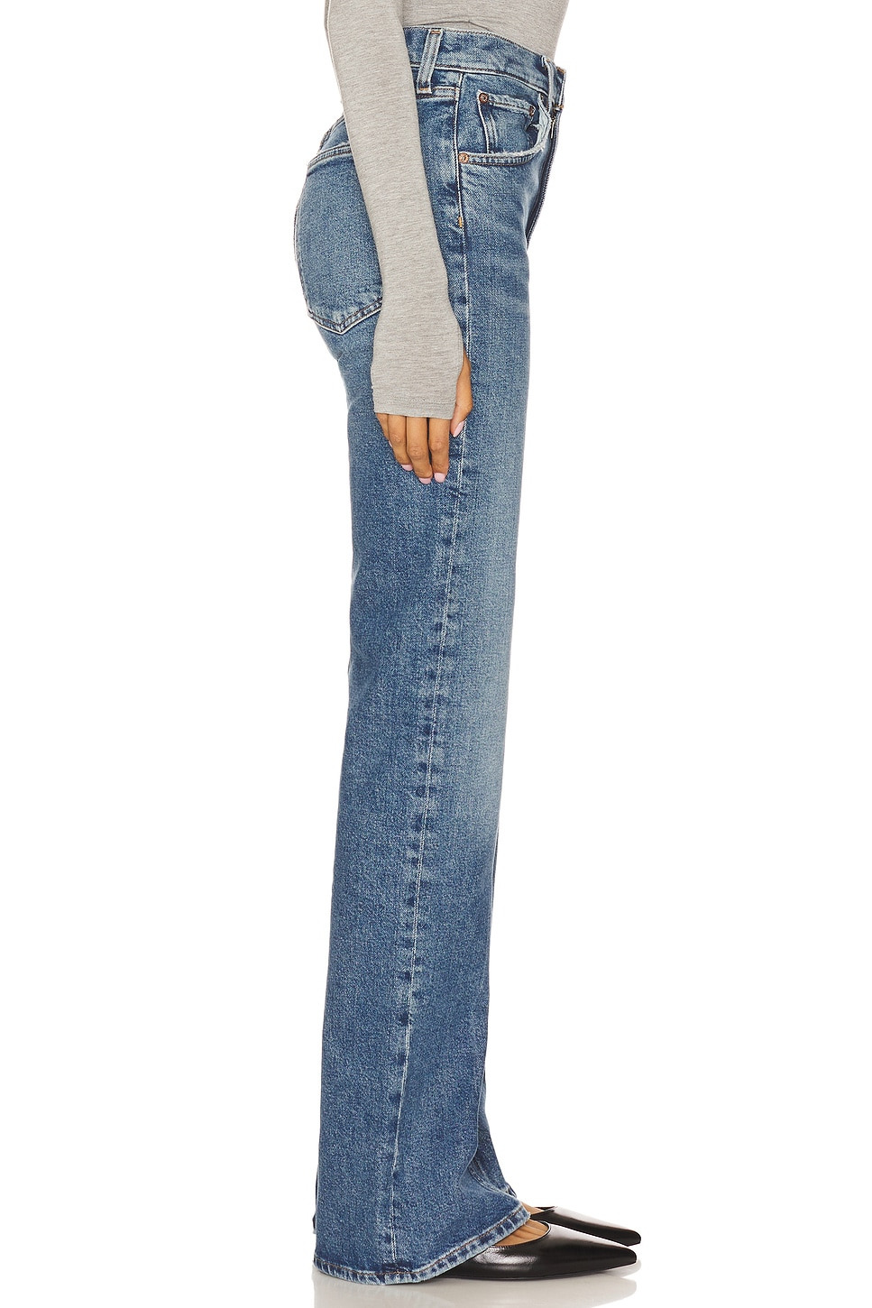 Mid Rise Kick Boot Jeans - 3