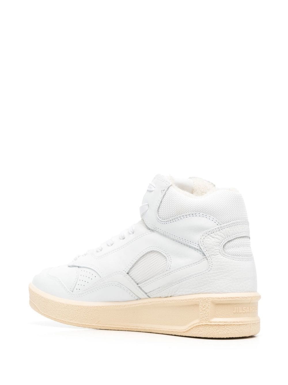 Basket mid leather sneakers - 3