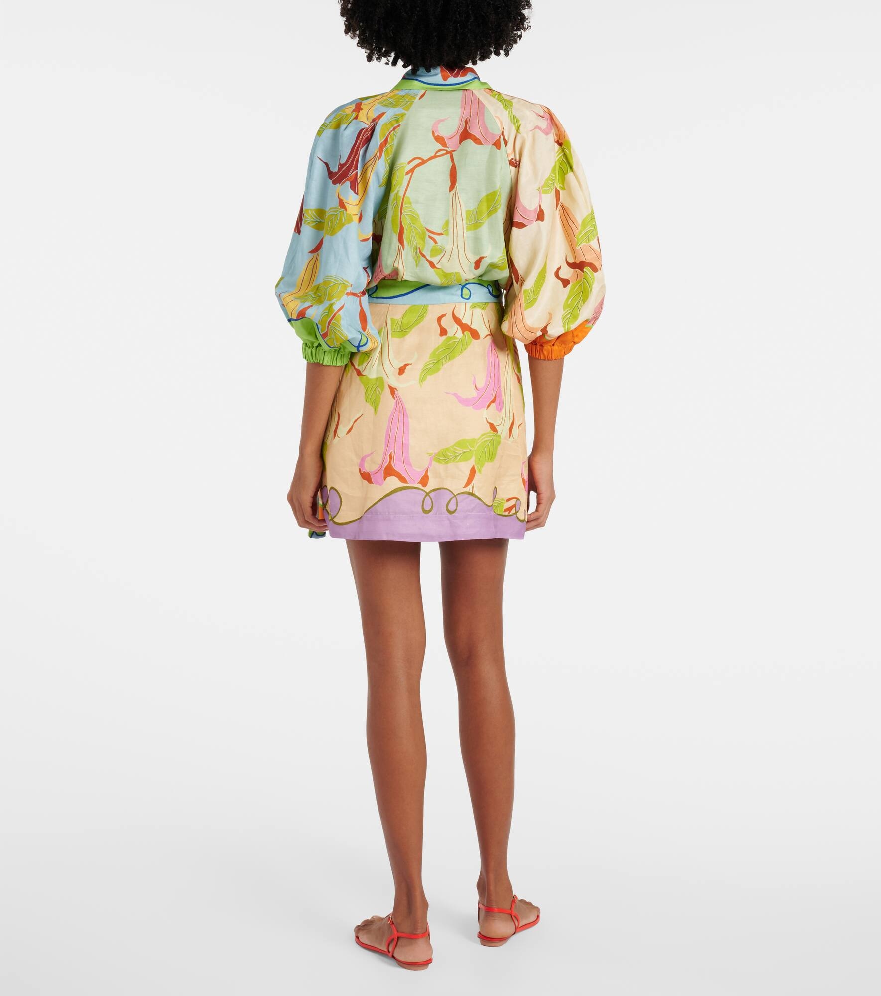 Rafaela printed minidress - 3