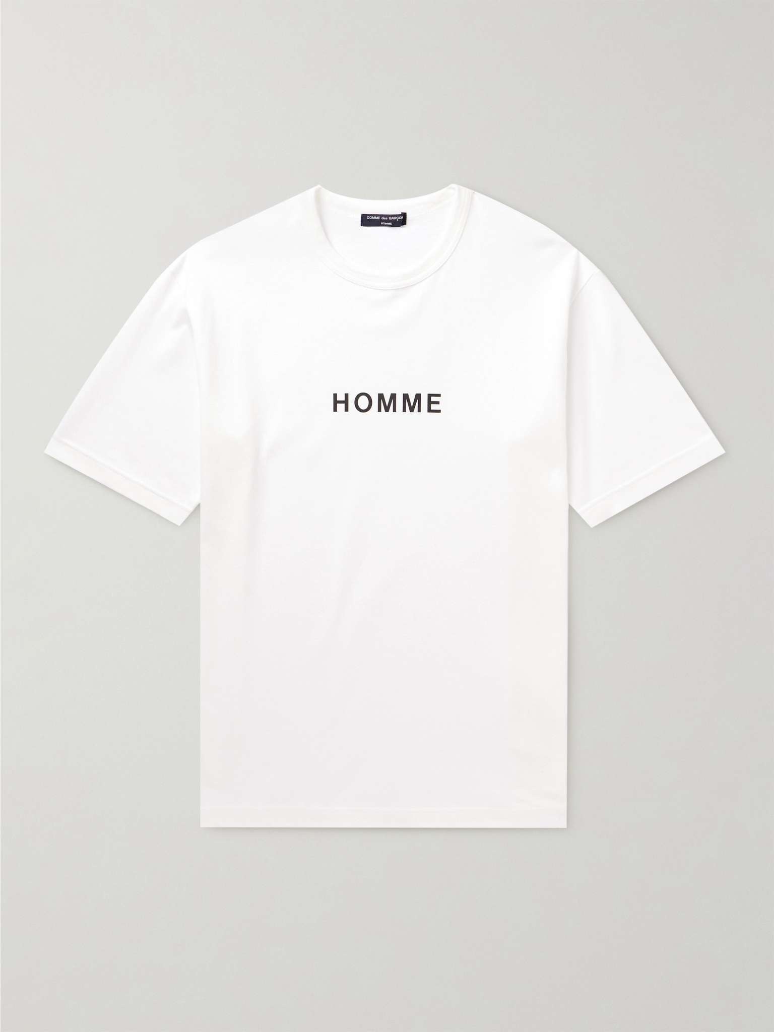 Logo-Print Cotton-Jersey T-Shirt - 1