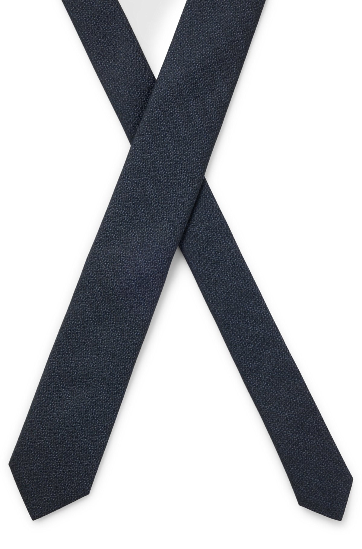 JACQUARD-WOVEN TIE BLENDED WITH SILK - 3