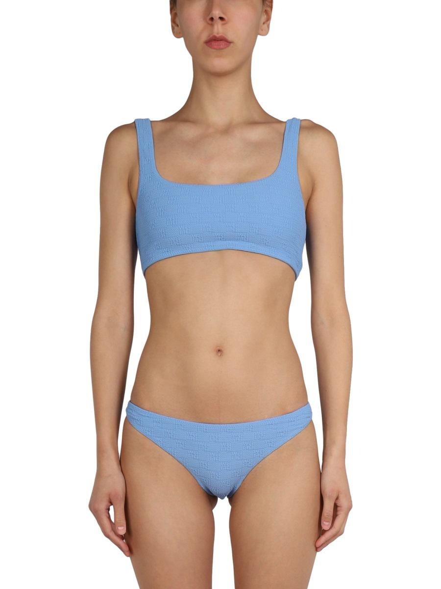 T BY ALEXANDER WANG ALL OVER LOGO BIKINI BRIEFS - 1