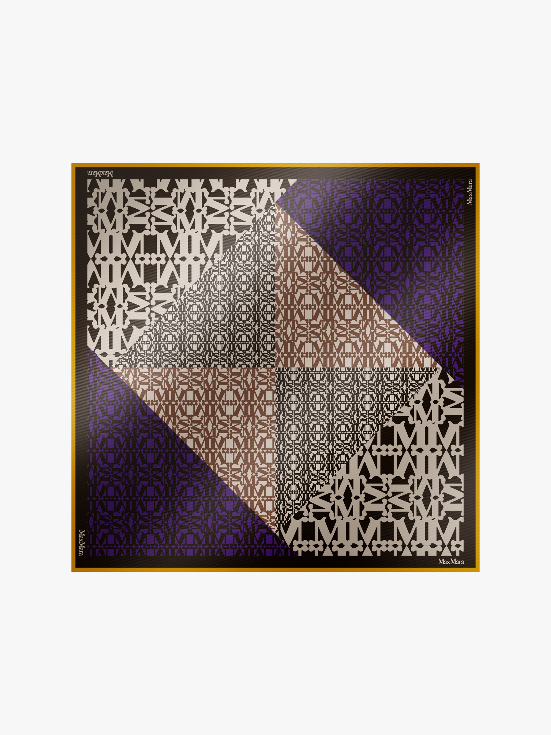 CARRE90W Printed silk scarf - 1