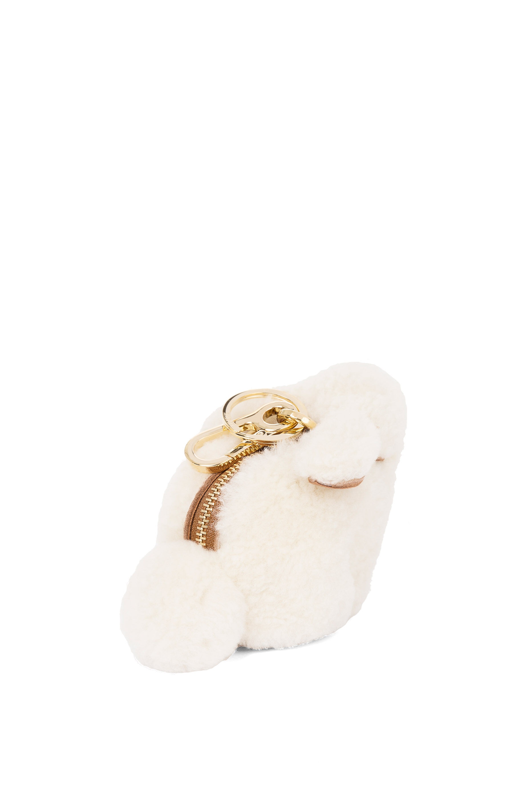 Bunny charm in shearling - 6