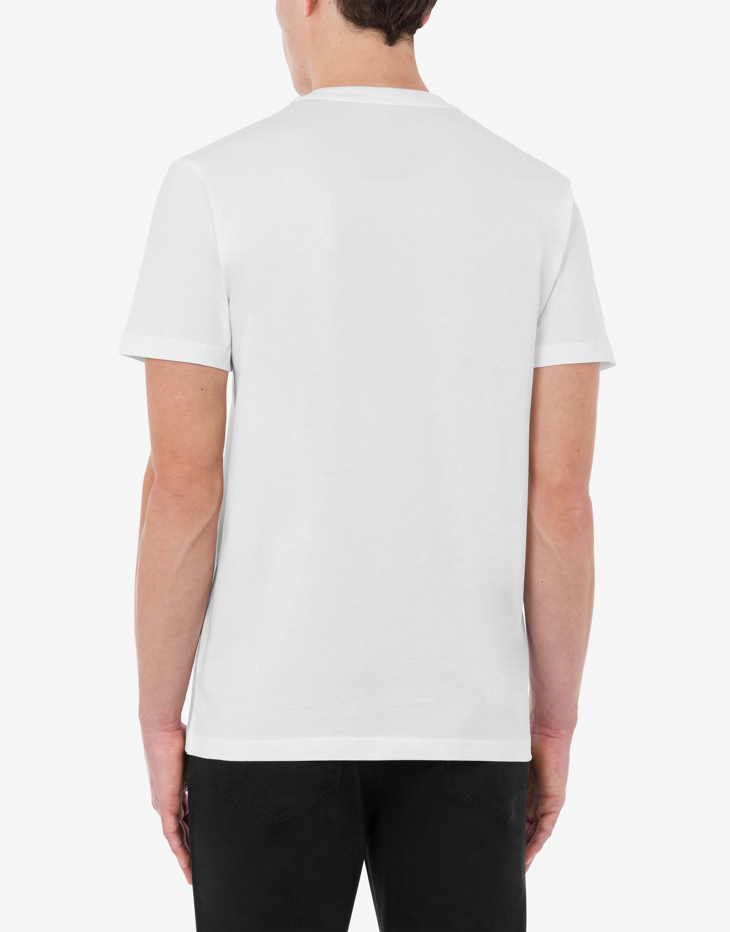 MOSCHINO LOOP JERSEY T-SHIRT - 3