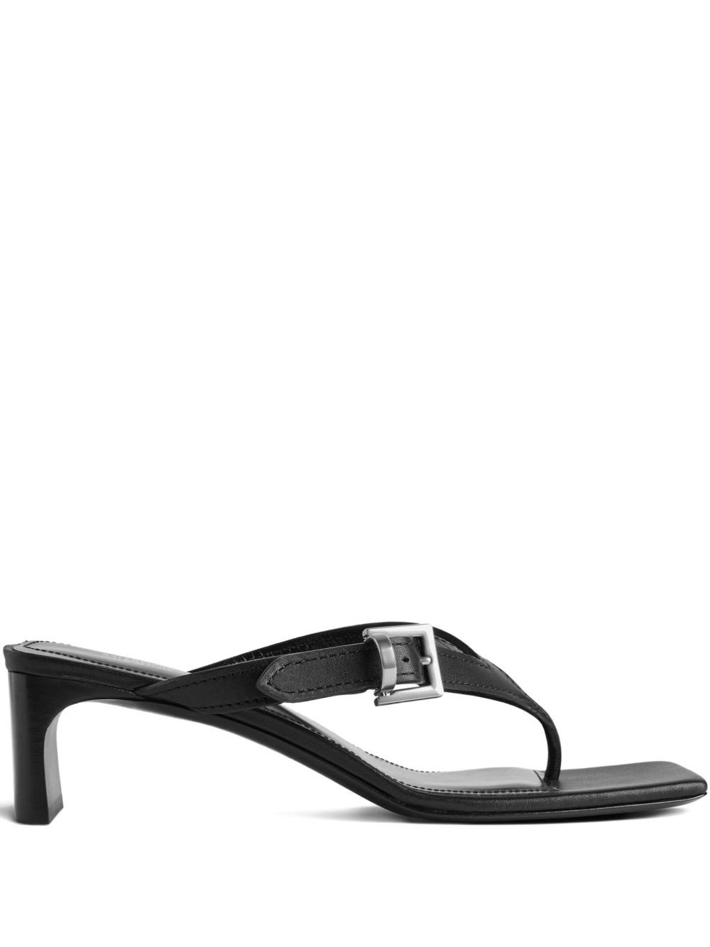 55mm buckle-fastening square-toe sandals - 1