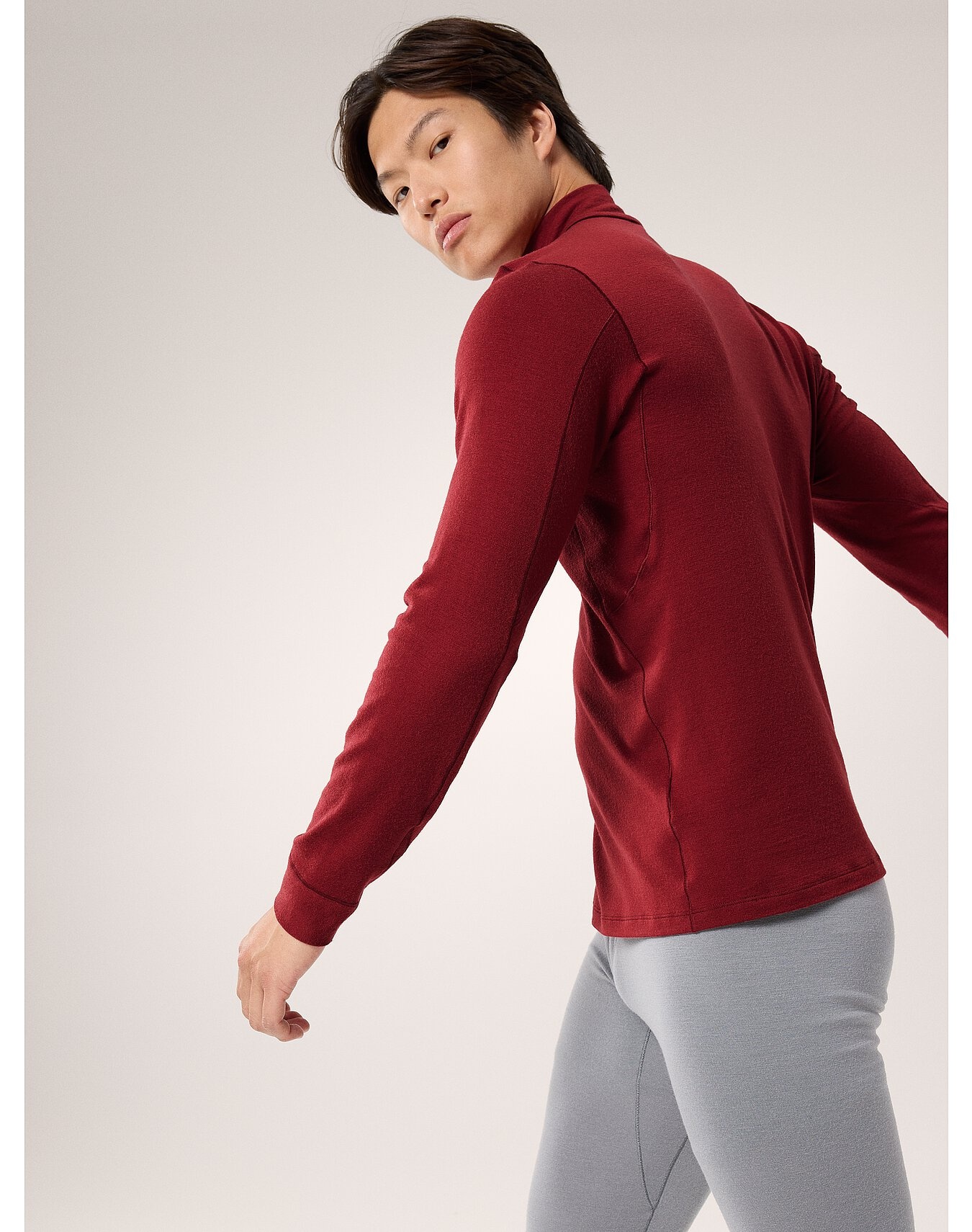Rho Merino Wool Zip Neck - 3
