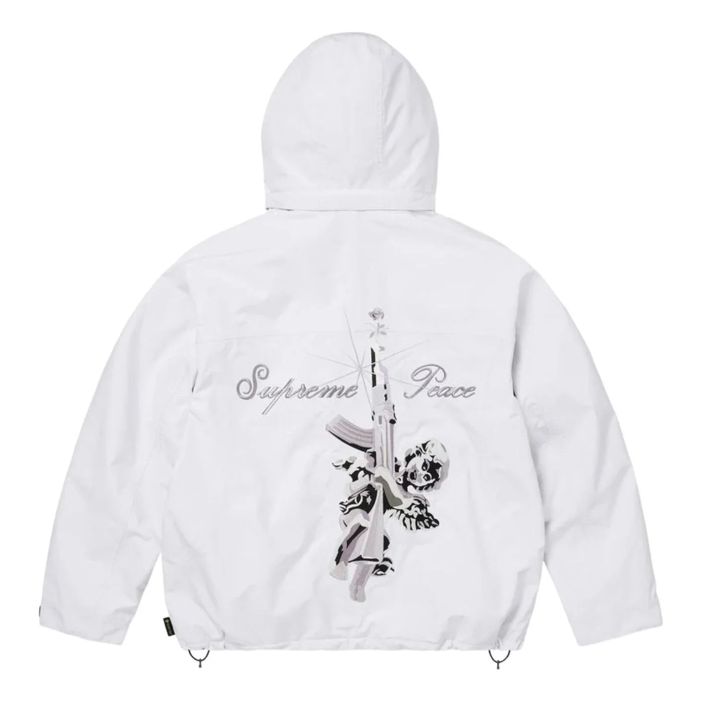 Supreme FW26 AOI GORE-TEX Hooded Jacket 'White' SUP-FW26-011-WHT - 1