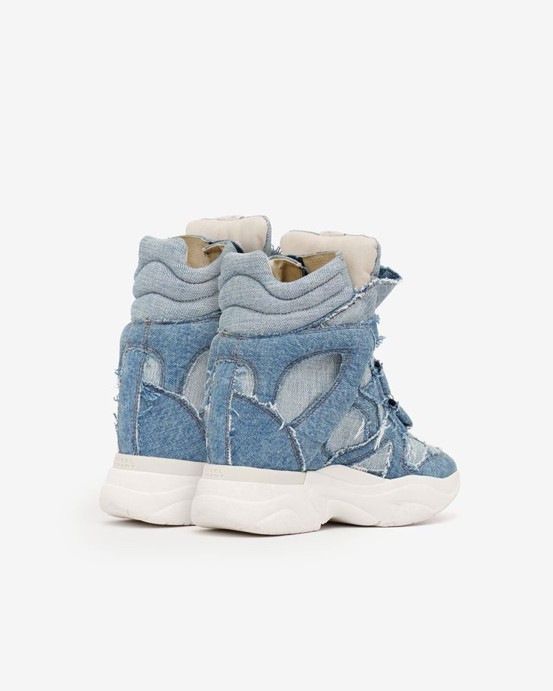 Isabel Marant BALSKEE DENIM SNEAKERS outlook