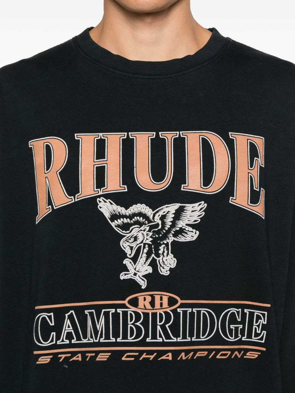 eagle-star long-sleeve sweatshirt - 4