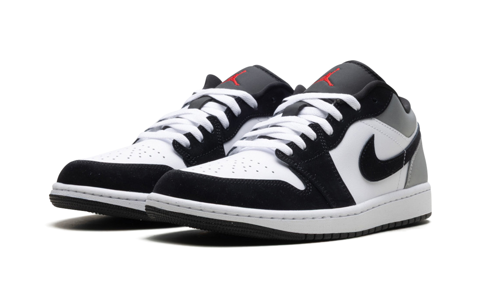 Jordan 1 Low SE "White Fire Red Black Matte Silver" - 2