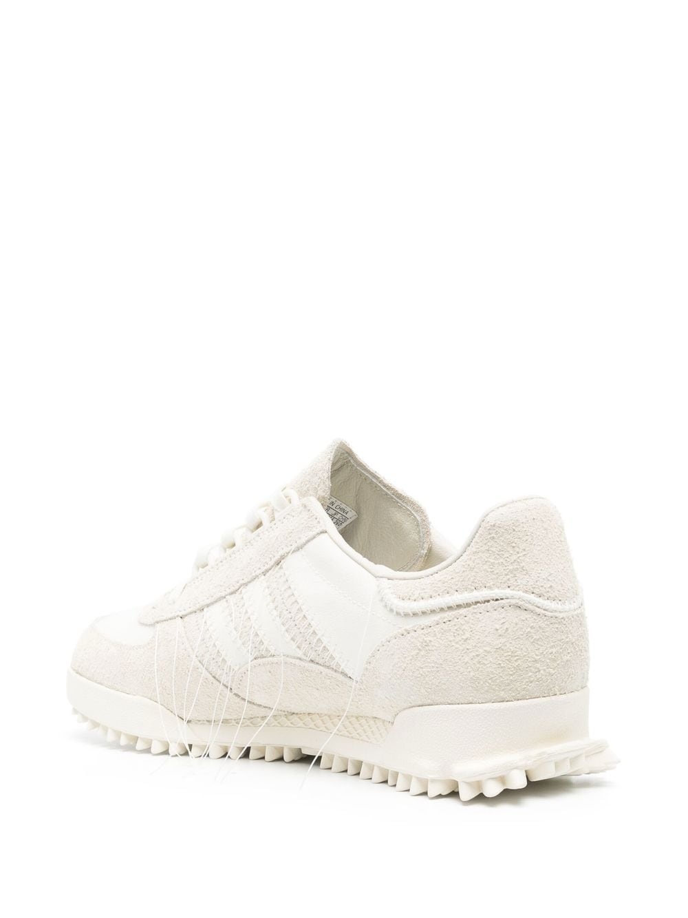 suede low-top sneakers - 3