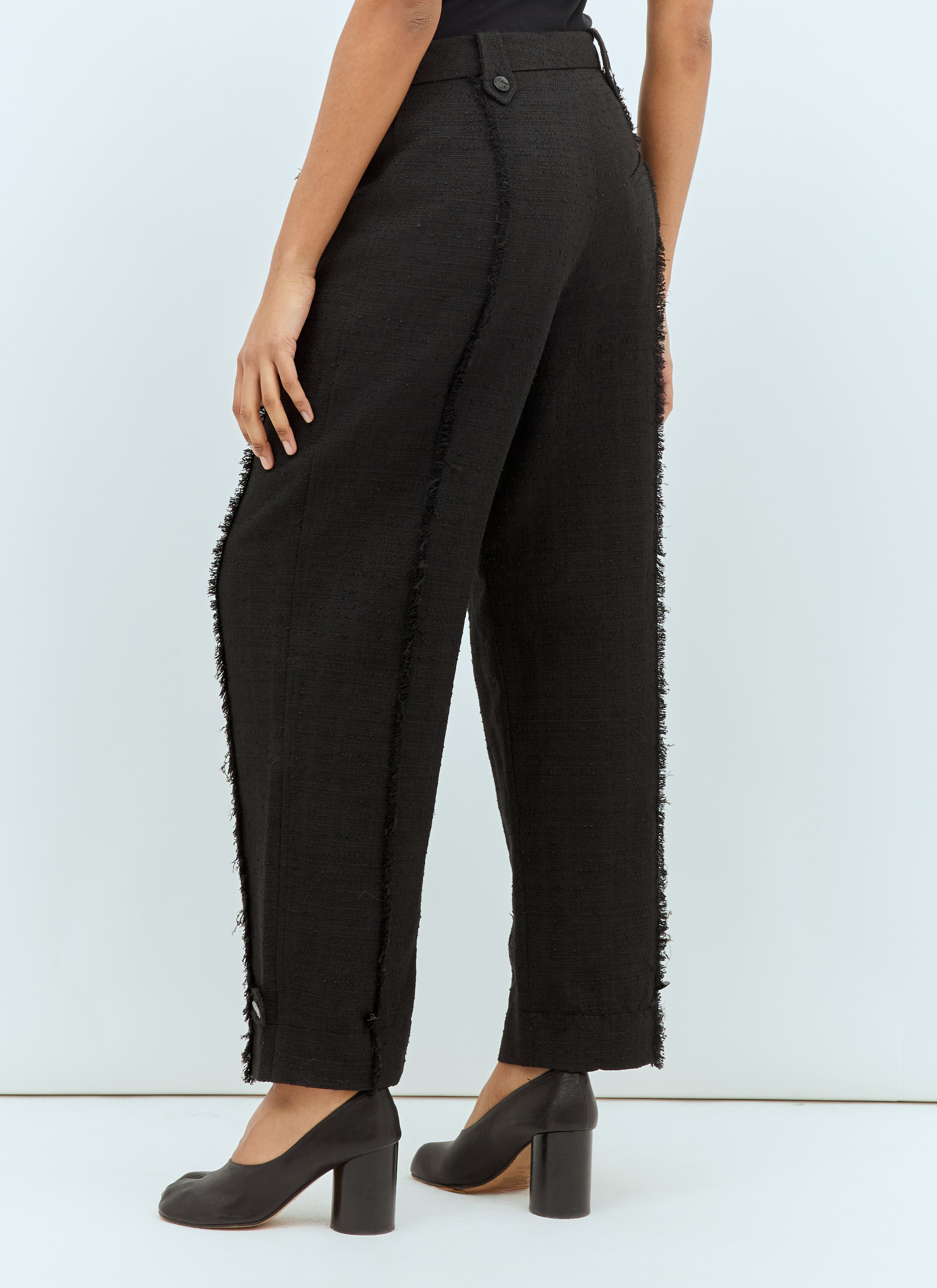 Ganni Women Tweed Suiting Pants - 5