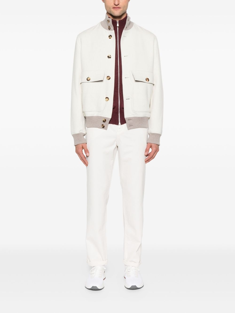 straight-leg trousers - 2
