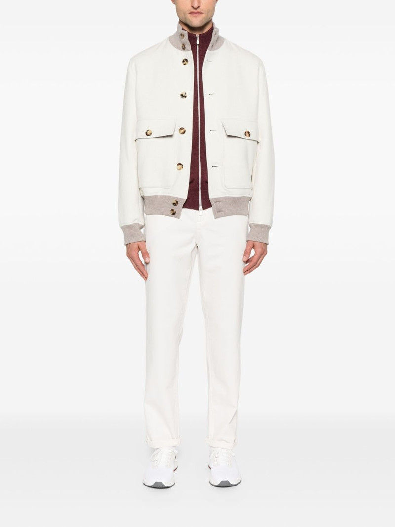 Brunello Cucinelli straight-leg trousers outlook