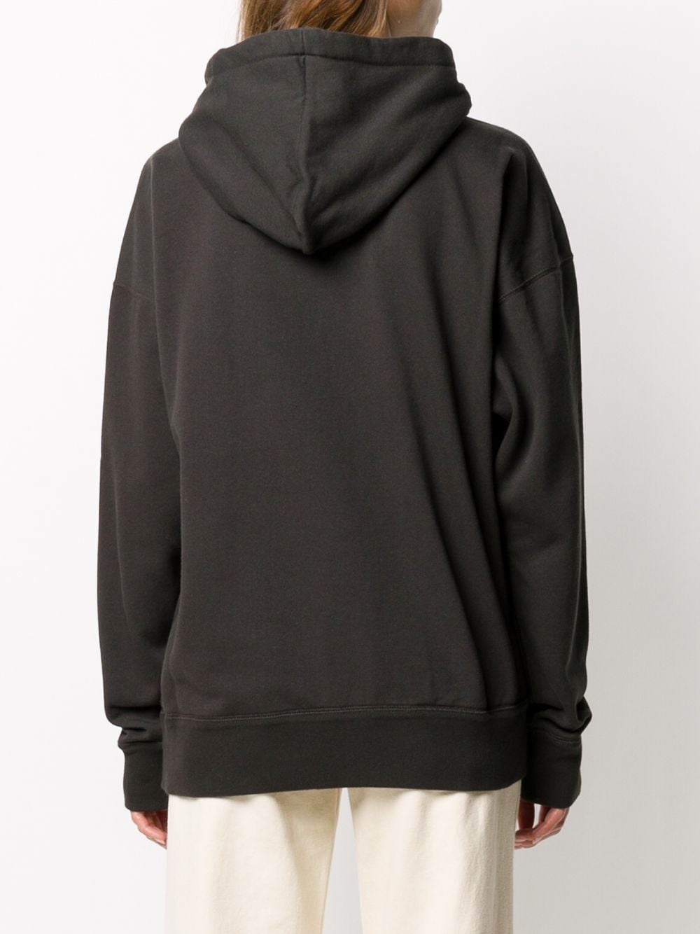 Mansel raised logo rib-trimmed hoodie - 4