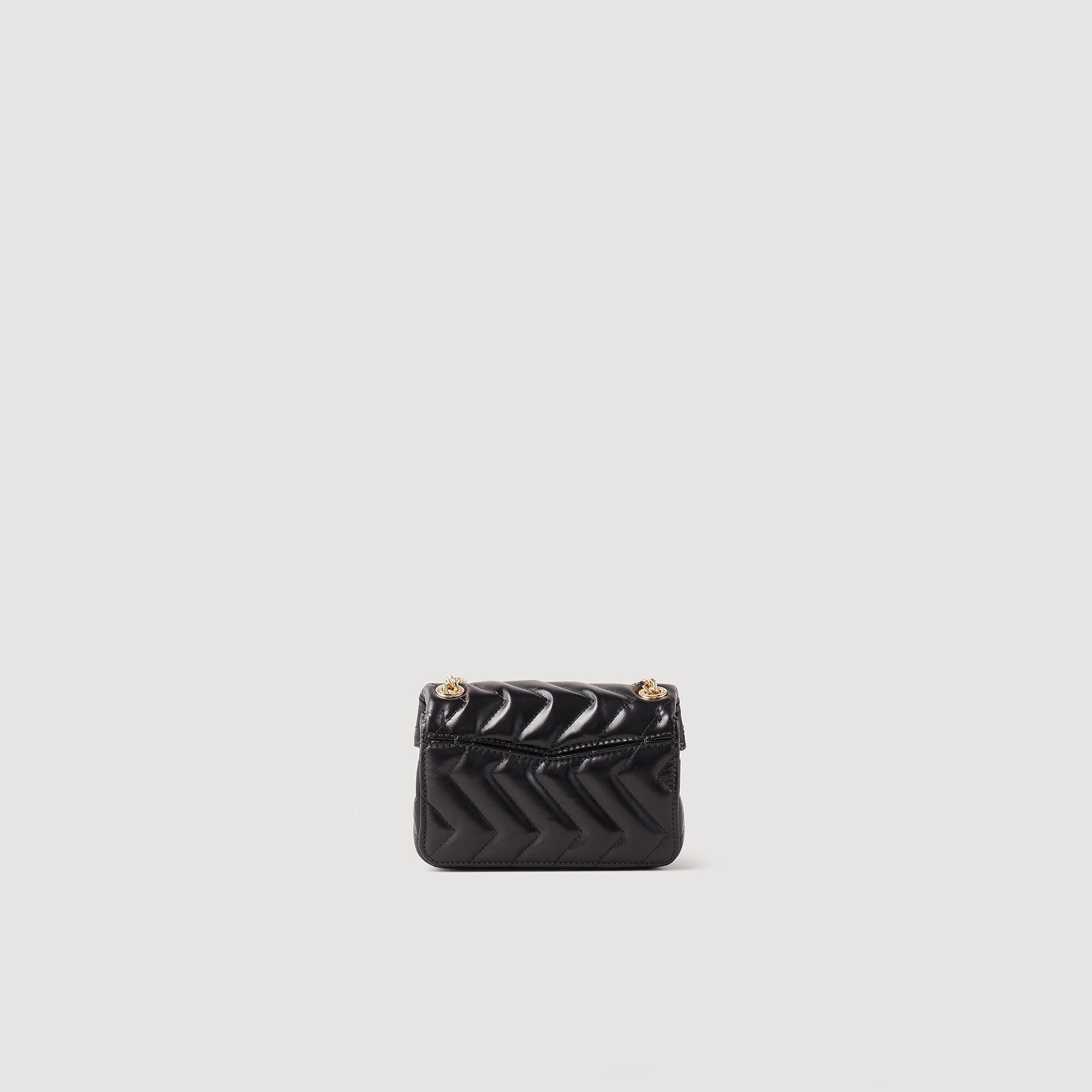 PLAIN LEATHER YZA MINI BAG - 6