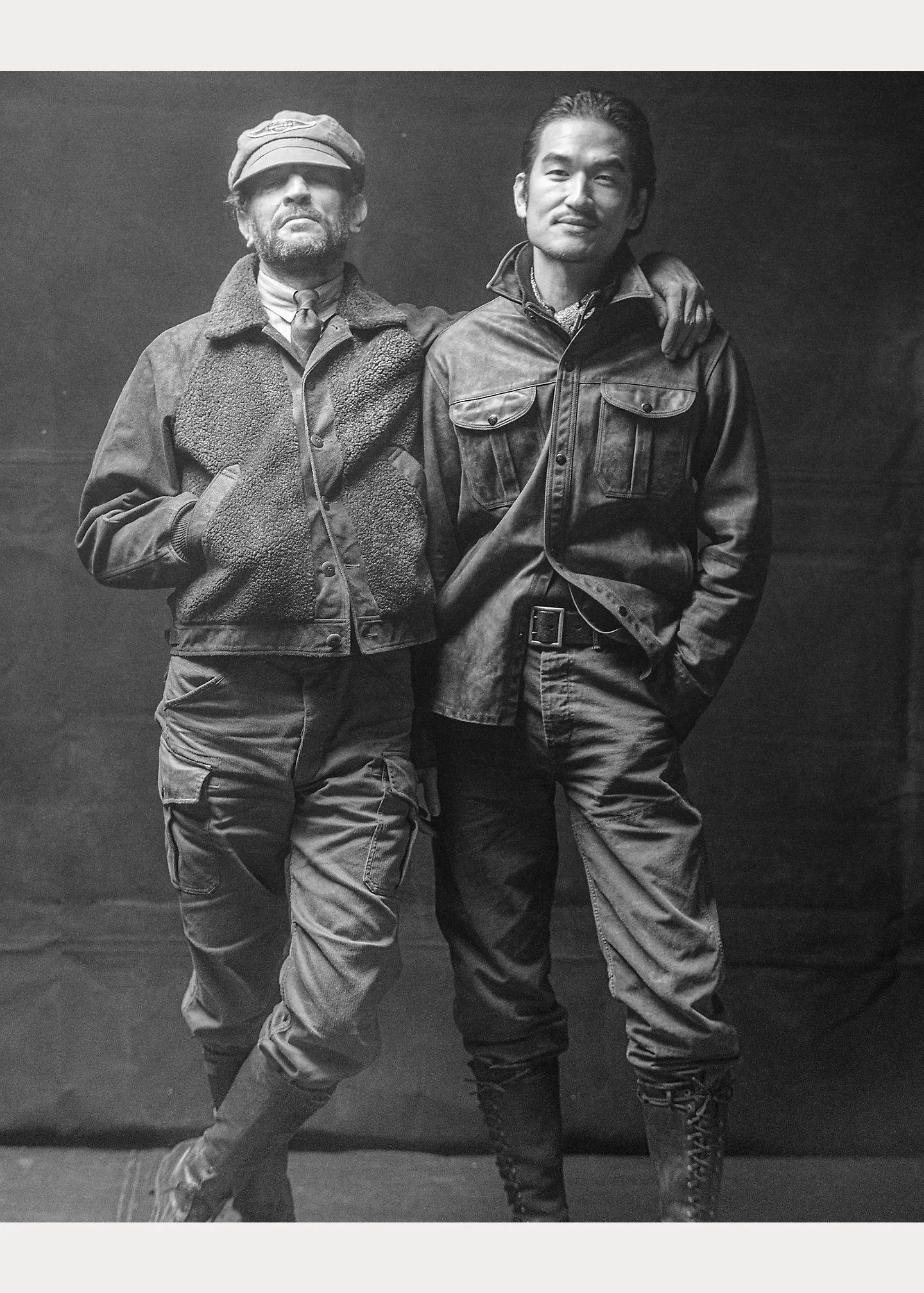 Hand-Distressed Leather Overshirt - 7