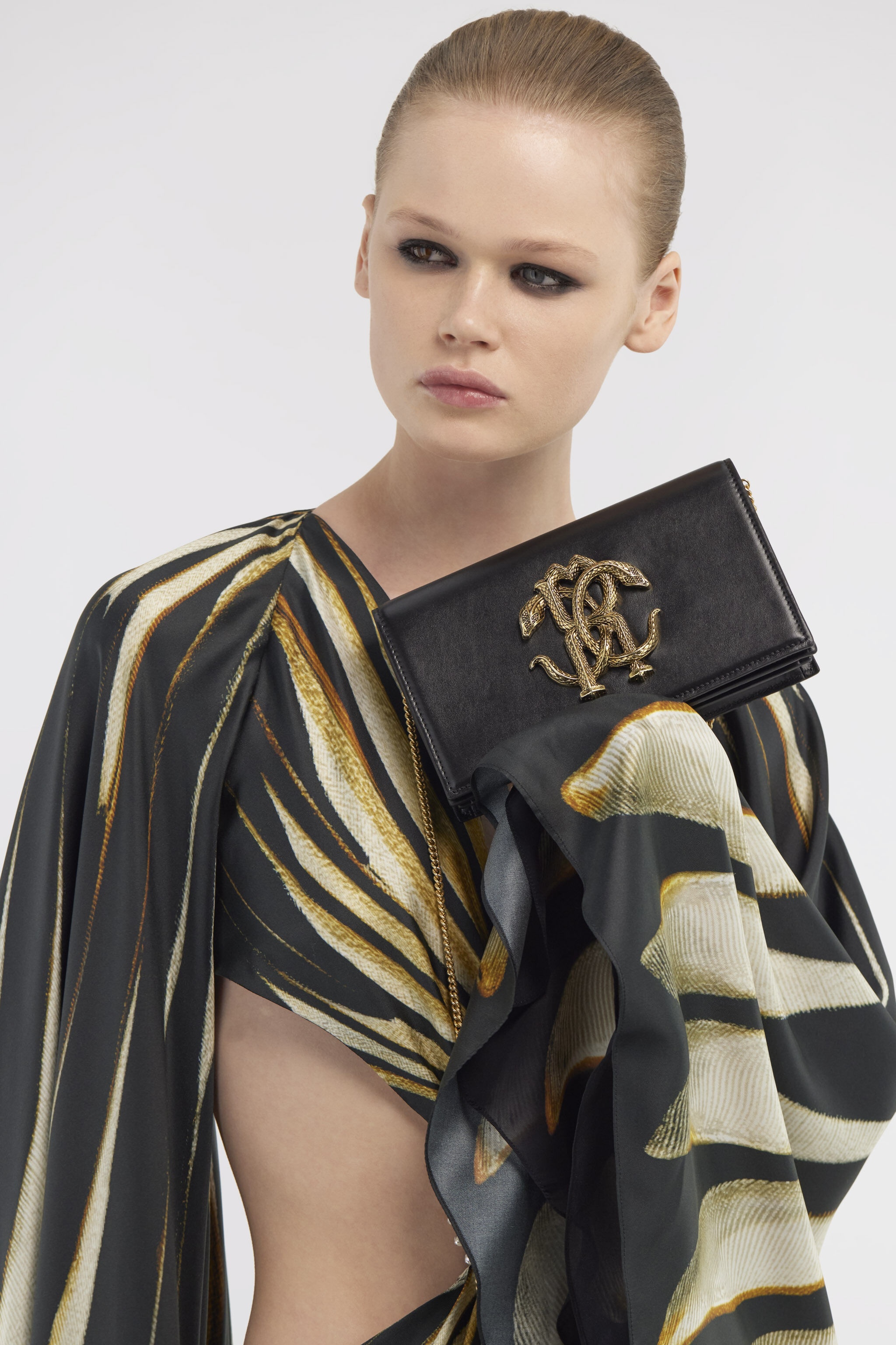 Mirror Snake Shoulder Bag - 2