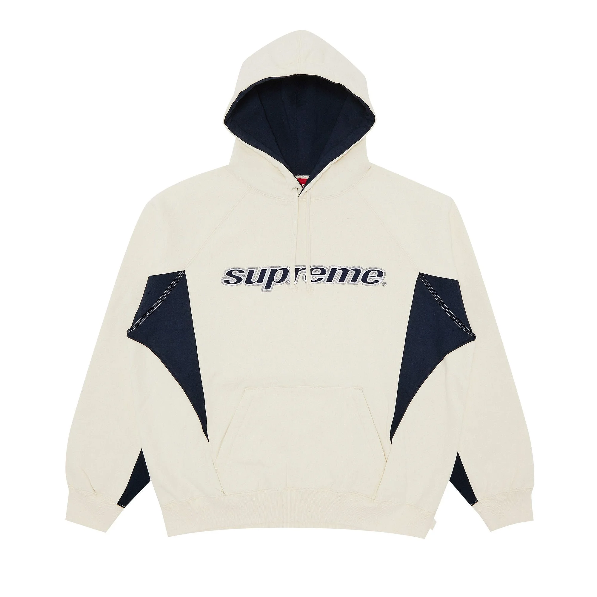 Supreme Division Hooded Sweatshirt 'Natural' - 1