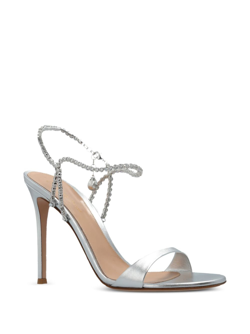 90mm crystal-embellished stiletto pumps - 2